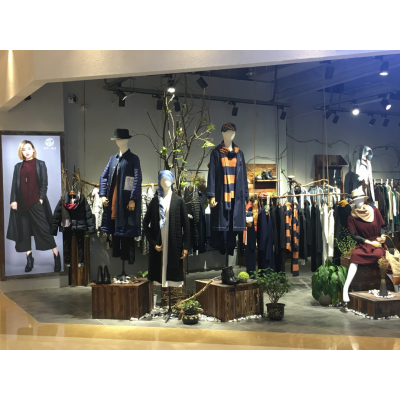 商場實(shí)體店鋪展示